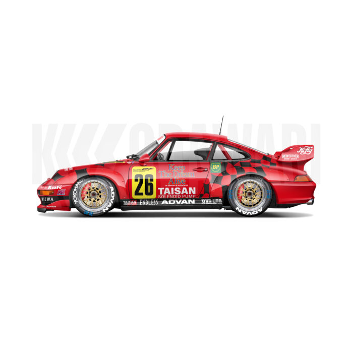 Porsche 911 993 GT2 JGTC GT300 TEAM TAISAN 1996 — KODAWARI© | Tous droits réservés