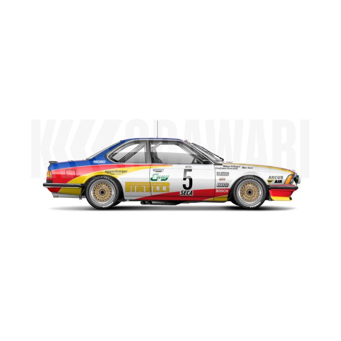 BMW 635 CSI Group A Eggenberger Team — KODAWARI© | Tous droits réservés