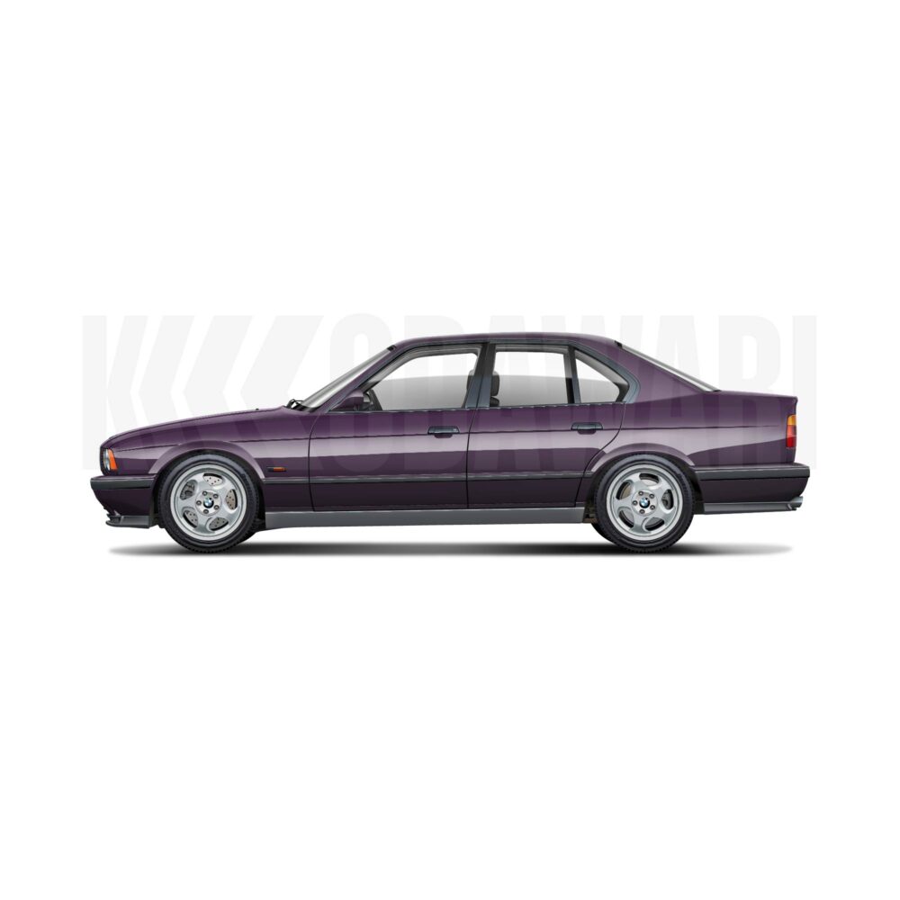 BMW E34 M5 DAYTONA VIOLET — KODAWARI© | Tous droits réservés
