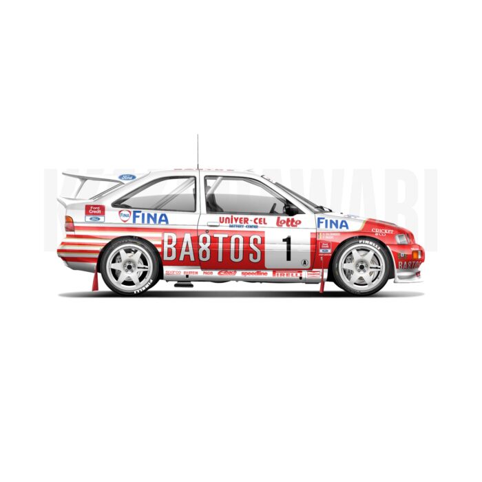 Ford Escort RS Cosworth Group A Snijers — KODAWARI© | Tous droits réservés