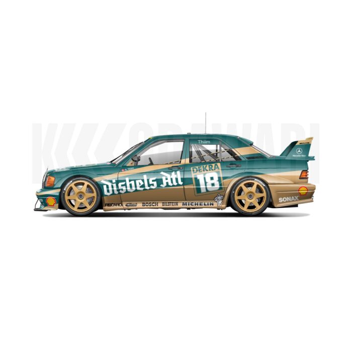 Mercedes 190e DTM Thiim — KODAWARI© | Tous droits réservés