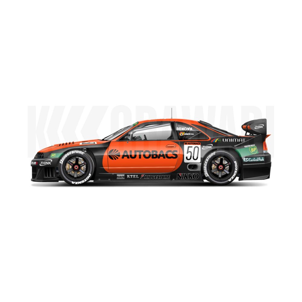 Nismo R33 GTR JGTC 1998 Autobacs — KODAWARI© | Tous droits réservés
