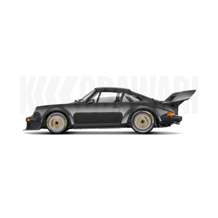 Porsche 911 934 5 Gray — KODAWARI© | Tous droits réservés